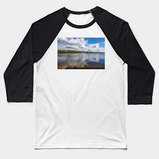 Scenic Wasilla Lake Baseball T-Shirt